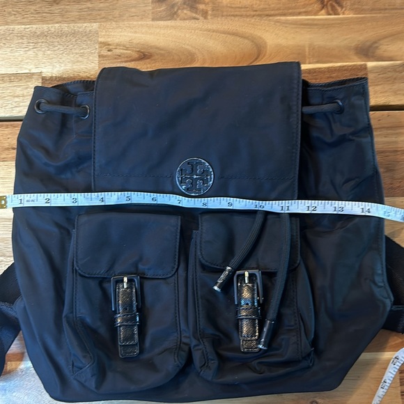 Tory Burch Black Nylon Backpack - Picture 12 of 13